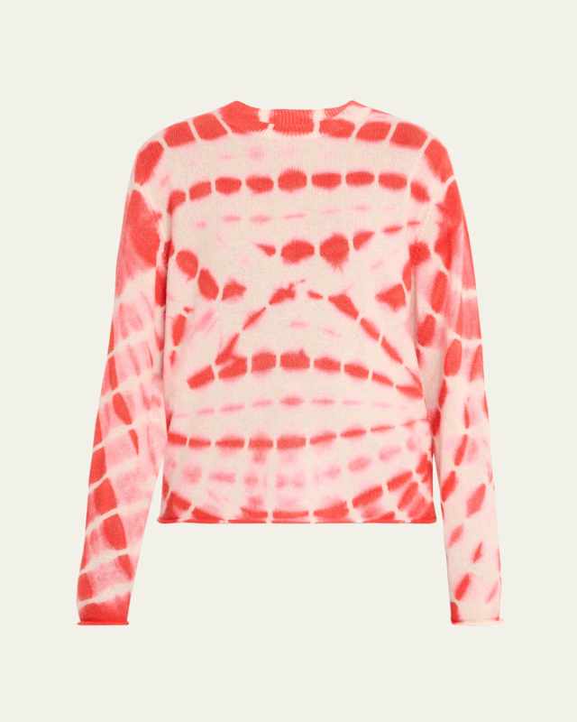 Tie-Dye Long Sleeve Sweater