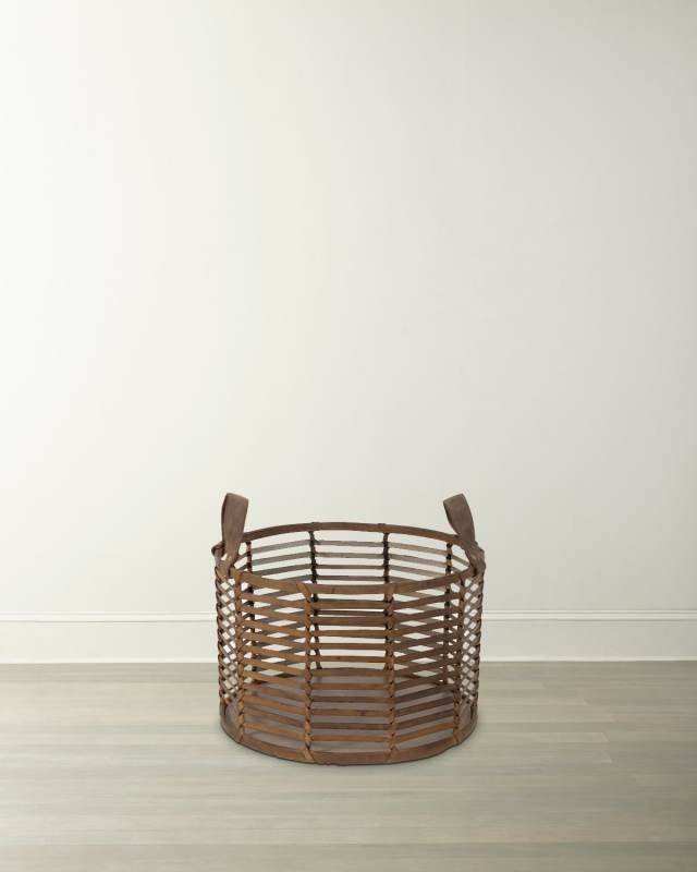 Finn Leather Small Basket