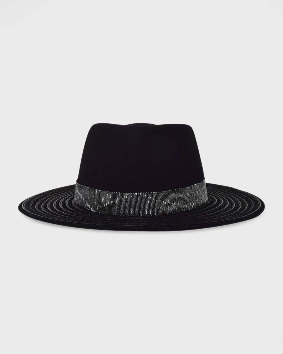 Noelle Wool-Blend Fedora