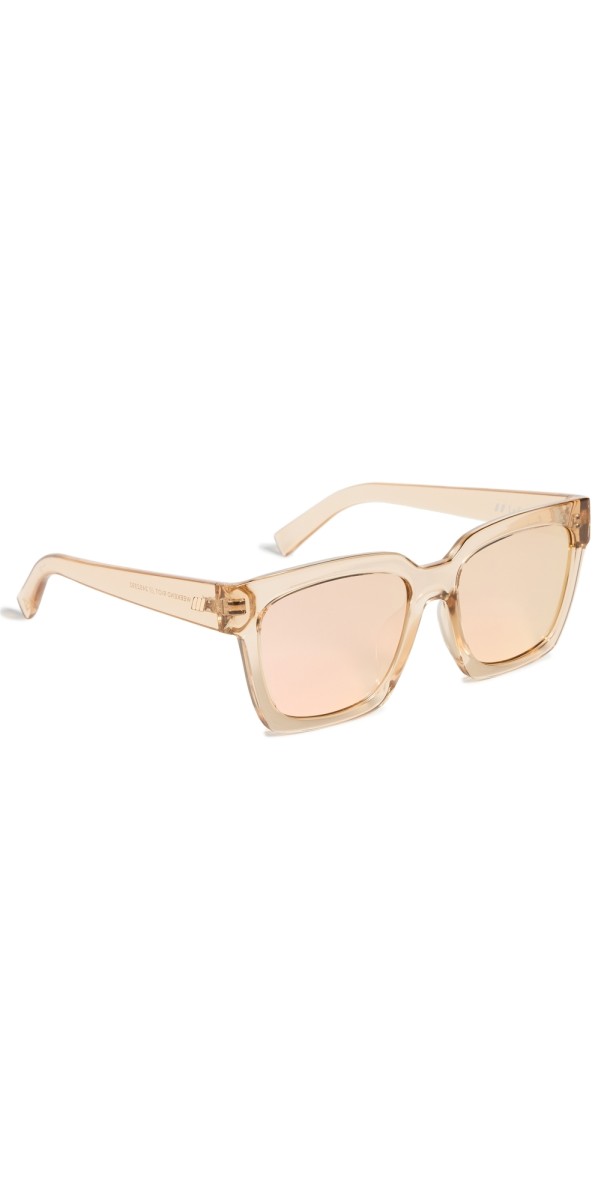 Le Specs Weekend Riot Sunglasses Sand