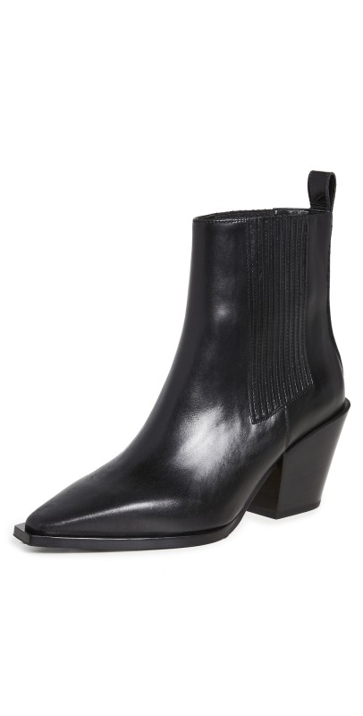 AEYDE Kate Booties Black