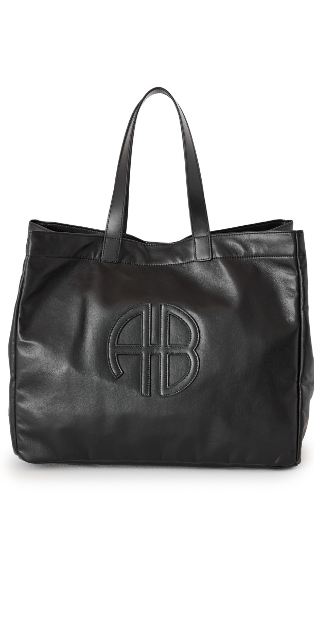 ANINE BING Large Rio Tote Black