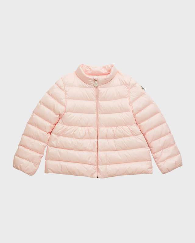 Girl's Puffer Joelle Jacket W/ Pouch, Size 12M-3