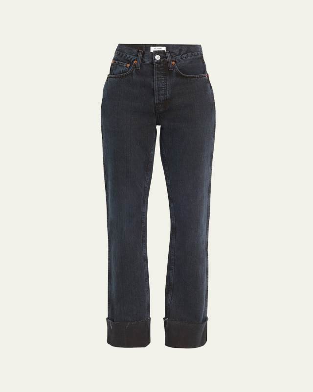 High-Rise Loose Jeans