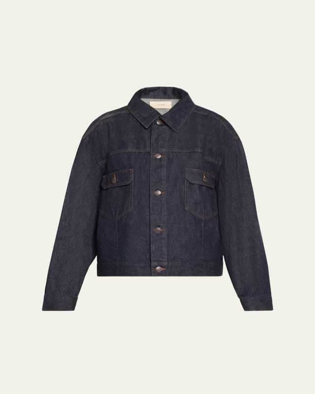 Ness Denim Cotton Cashmere Jacket