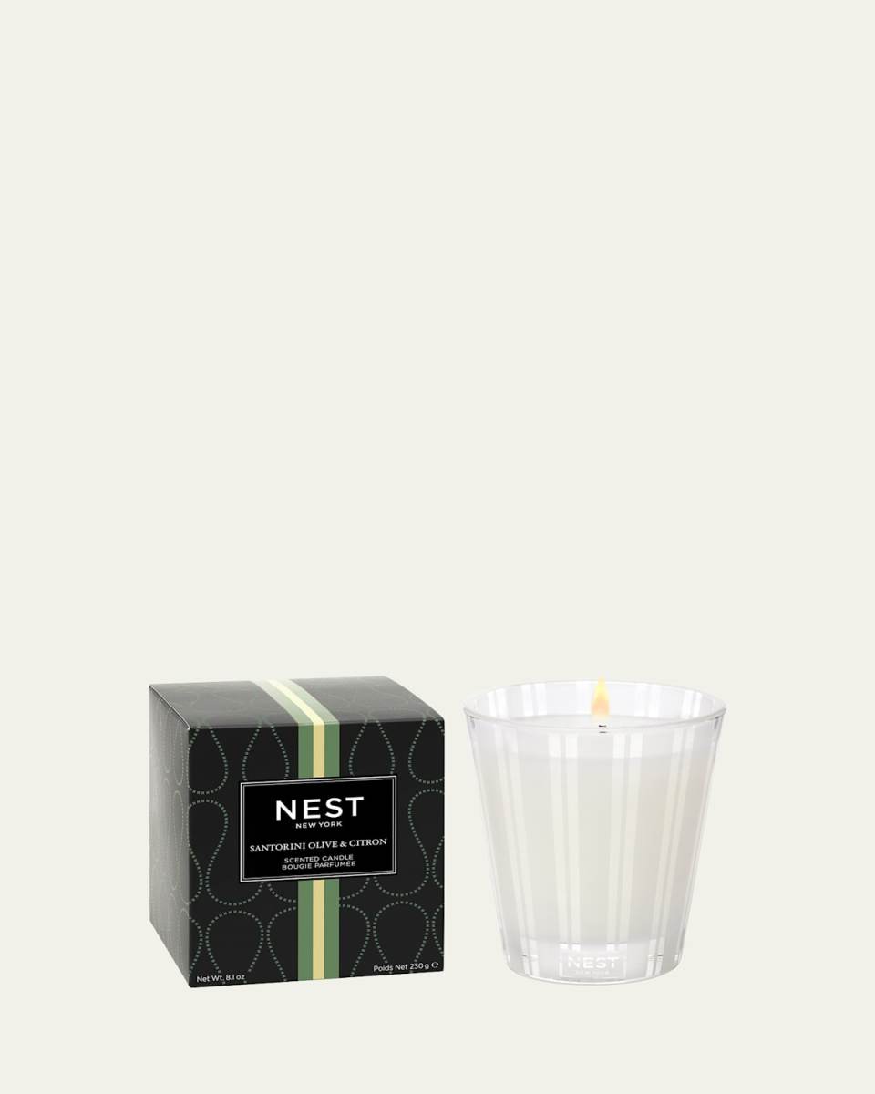 Santorini Olive and Citron Classic Candle