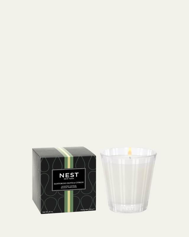 Santorini Olive and Citron Classic Candle