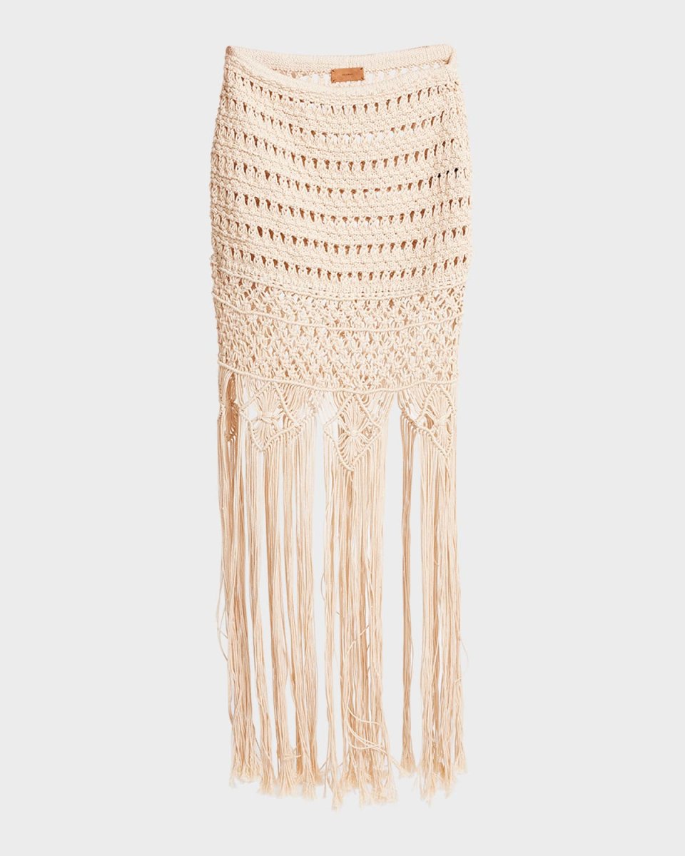 A Love Letter To India Fringe Skirt