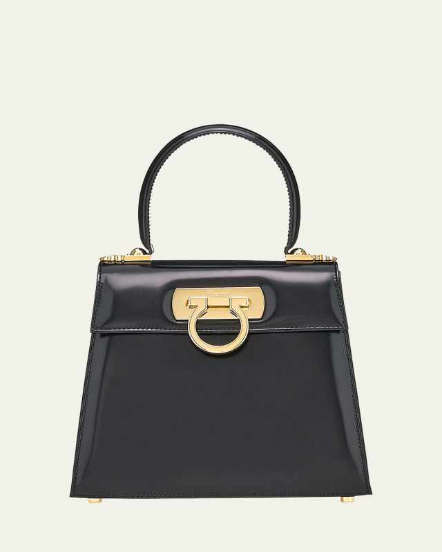 Iconic Gancini Top-Handle Bag