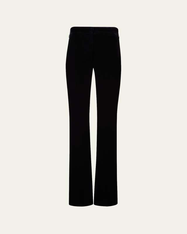 Velvet Zip Pocket Pants