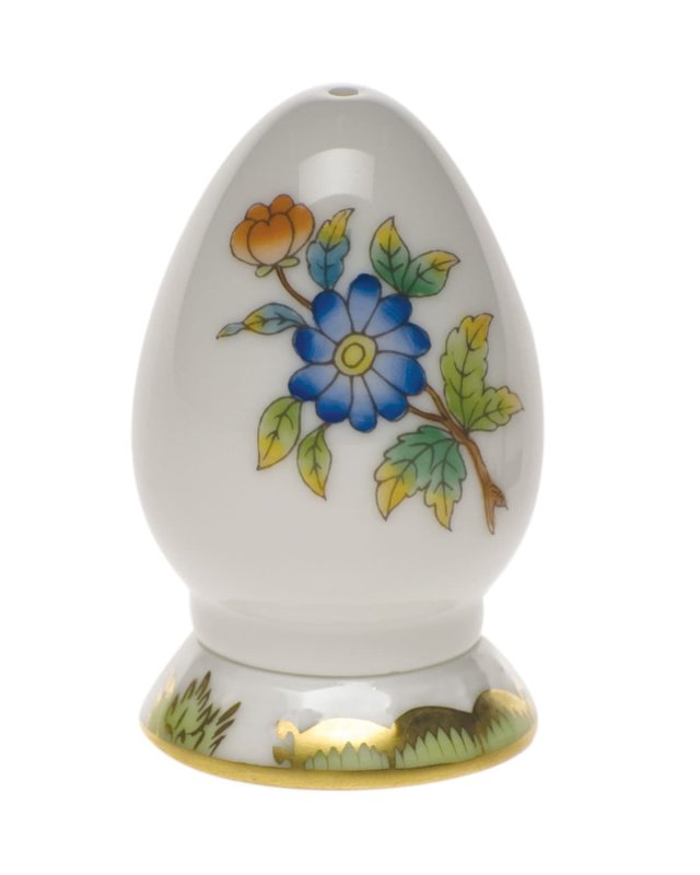 Queen Victoria Green Pepper Shaker