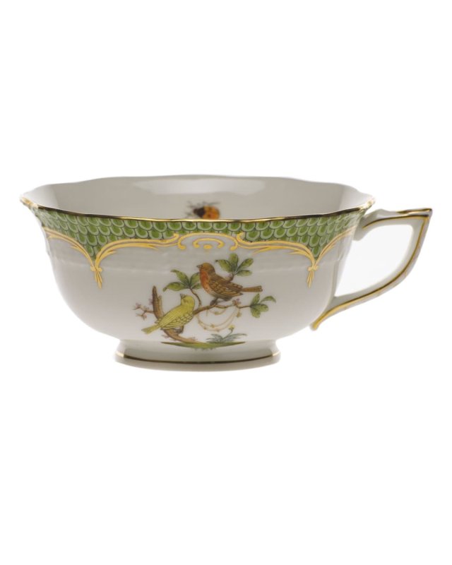 Rothschild Bird Green Motif 06 Tea Cup