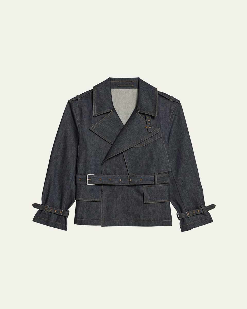 Denim Rider Trench Coat