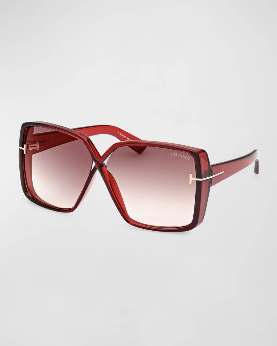 Yvonne Acetate Butterfly Sunglasses