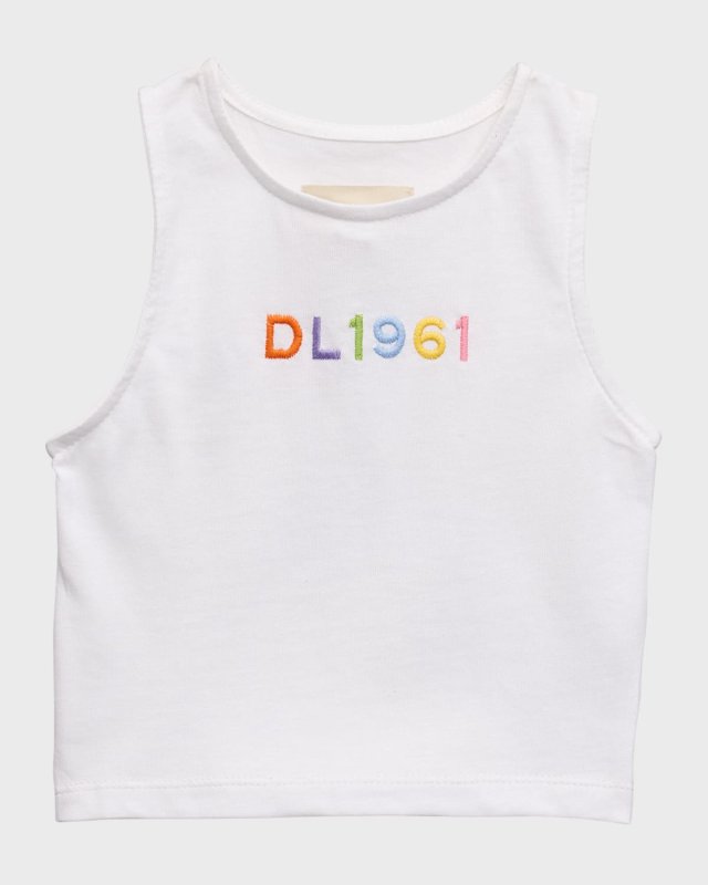 Girl's Marcie Logo Tank Top, Size S-L