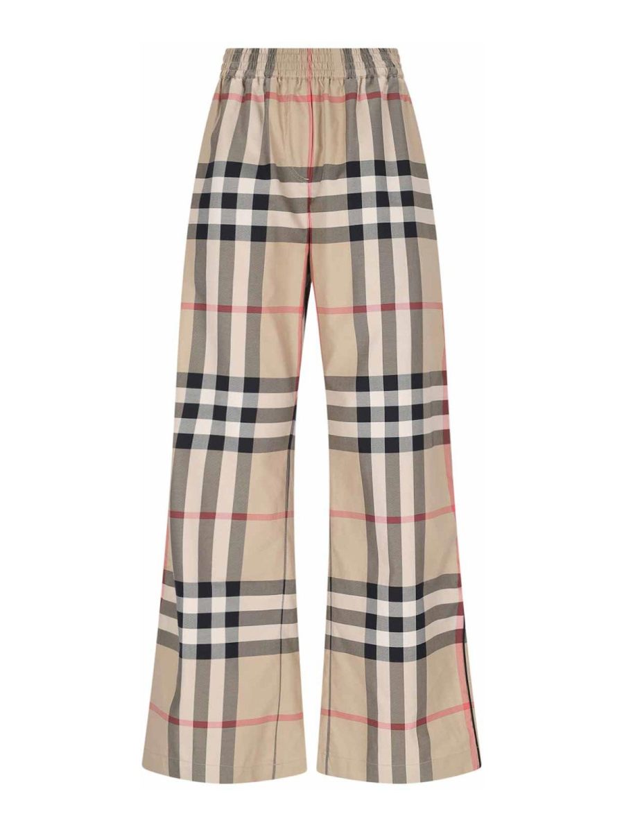 Burberry Pantalons Décontractés - Beige