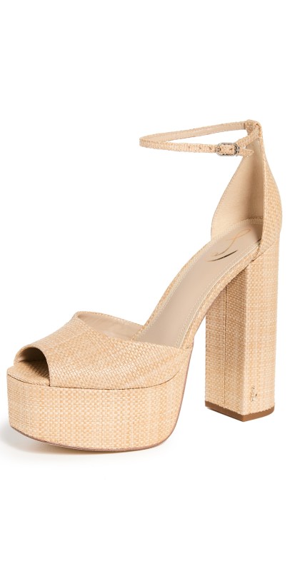 Sam Edelman Kori Sandals Bleached Beechwood