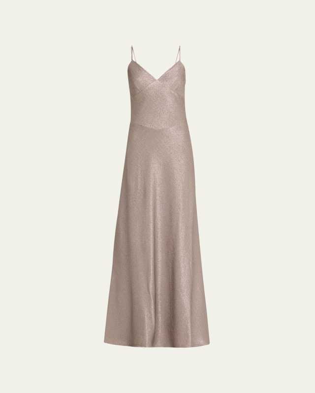 Natalie Metallic Gown