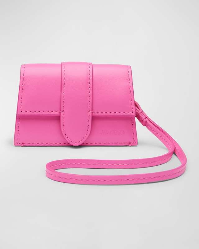 Le Porte Bambino Leather Wristlet