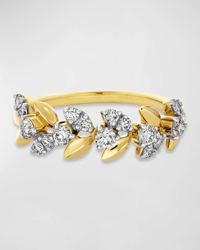 Flower Crown Diamond Ring