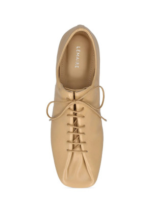 Lemaire 10mm Souris leather lace-up shoes