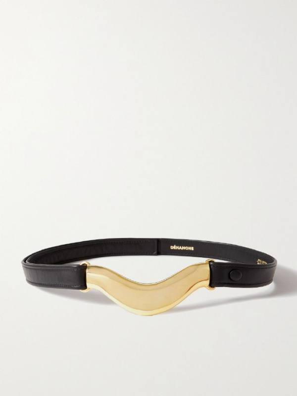 DÉHANCHE Brancusi leather belt
