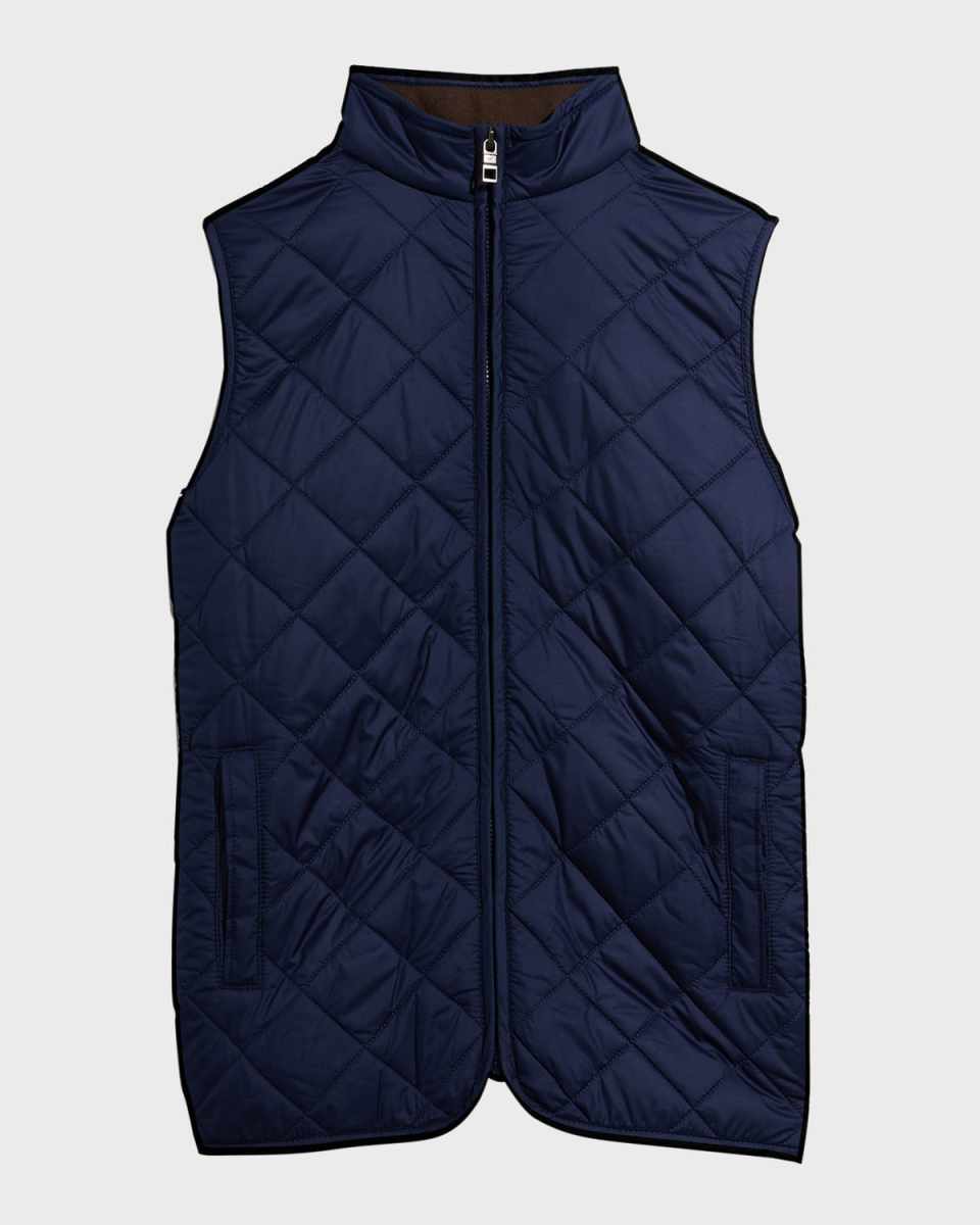 Boy's Essex Quilted Youth Vest, Size XXS-X