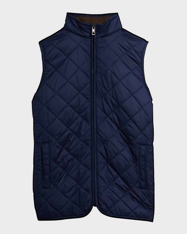 Boy's Essex Quilted Youth Vest, Size XXS-X