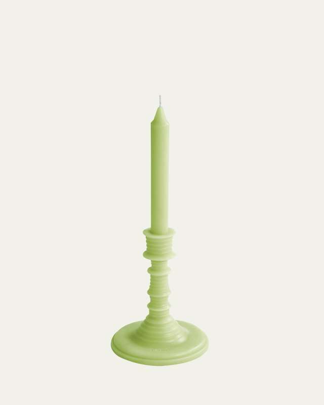 Cucumber Candleholder Shaped Candle, 11.9 oz.