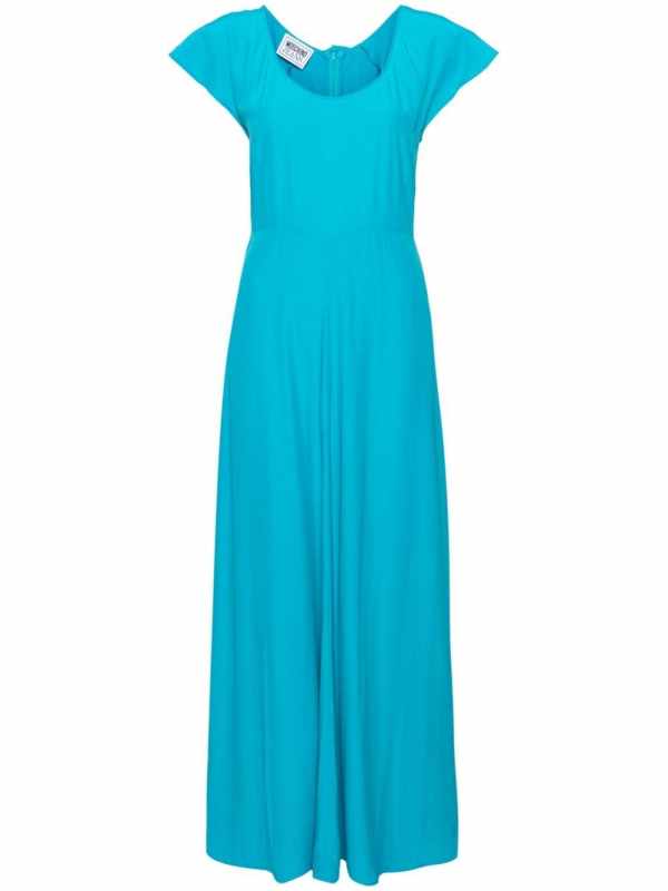 scoop-neck maxi dress
