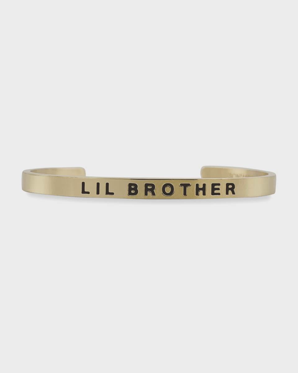 Boy's Lil Brother Engraved Bracelet