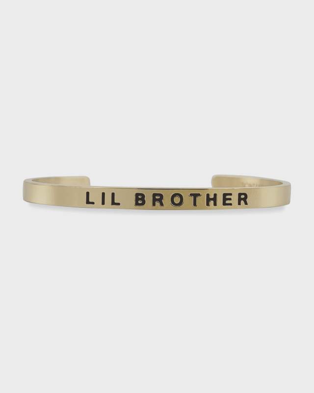 Boy's Lil Brother Engraved Bracelet