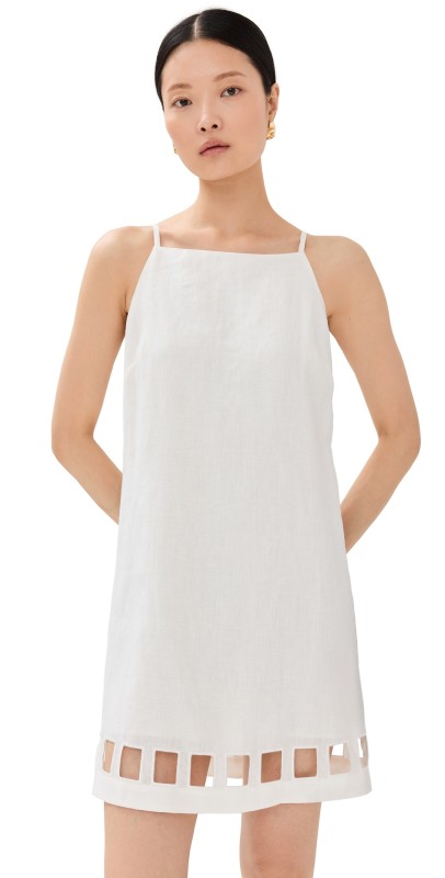 Figue Leonie Dress Chalk