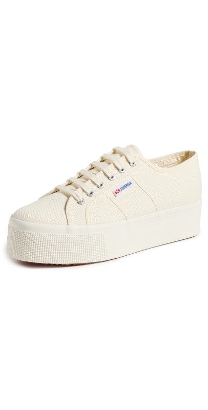 Superga 2790 Platform Sneakers Beige Natural-Favorio