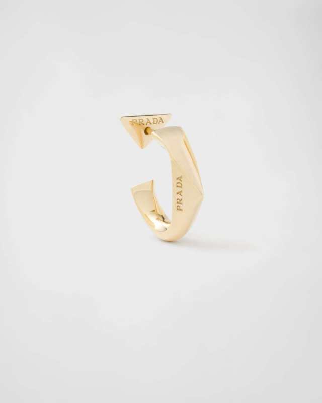 PRADA Eternal Gold single earring - yellow gold
