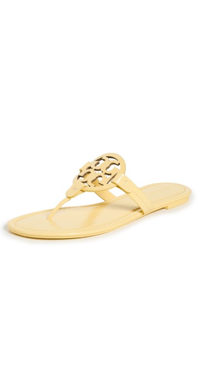 Tory Burch Miller Sandals Lemon Sorbet