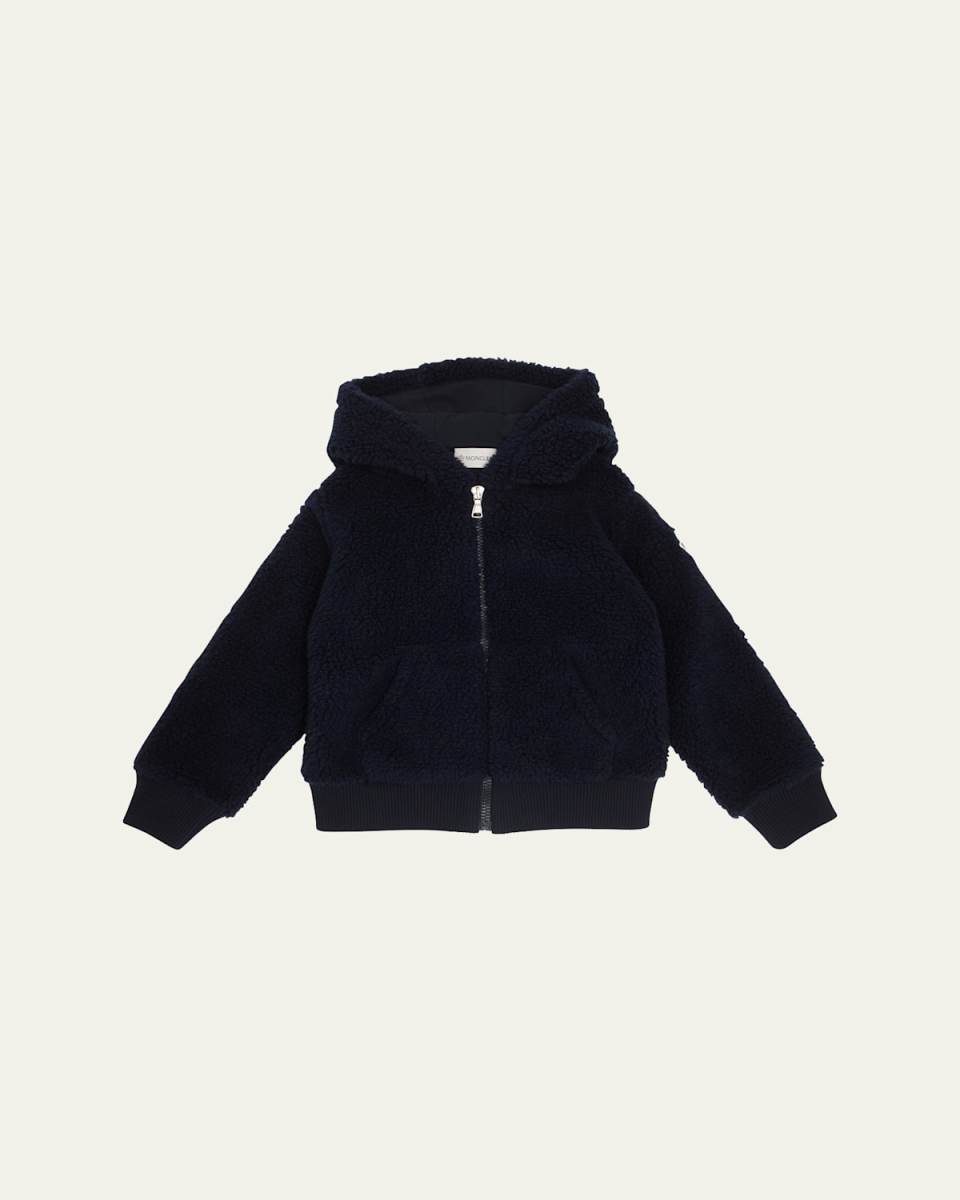 Girl's Teddy Fleece Faux Fur Jacket, Size 3M-3