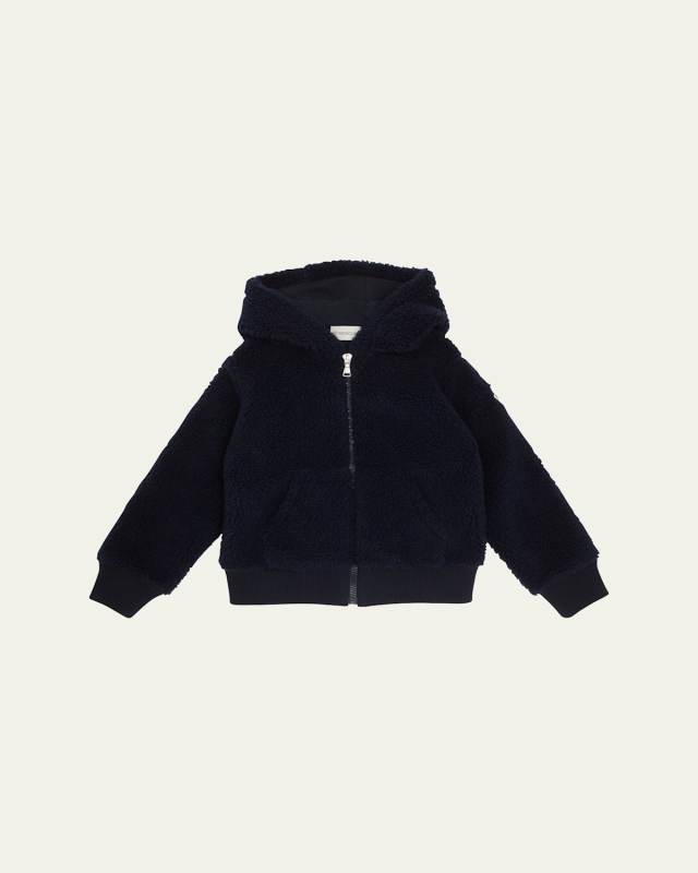 Girl's Teddy Fleece Faux Fur Jacket, Size 3M-3