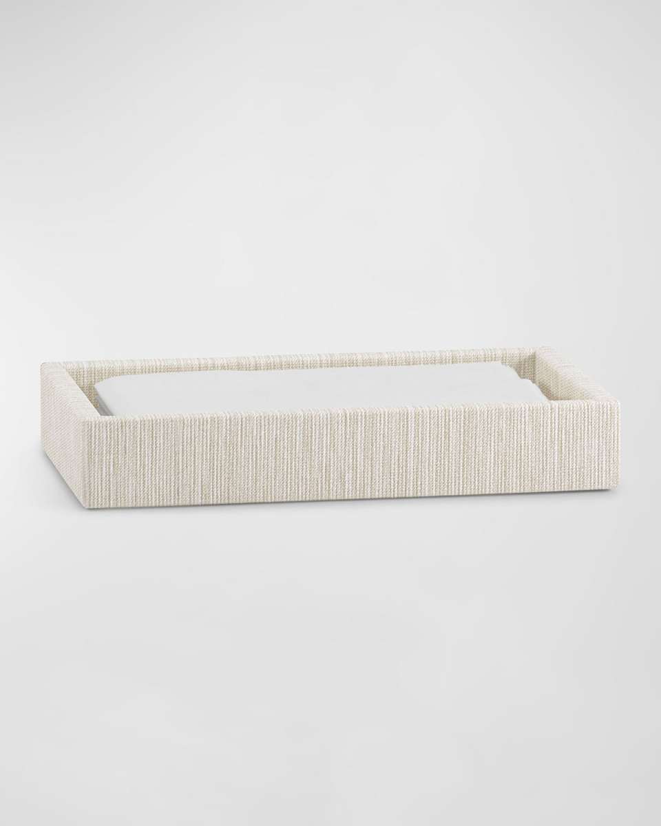 Reed Linen Towel Tray