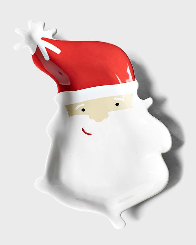 Vintage Santa Platter
