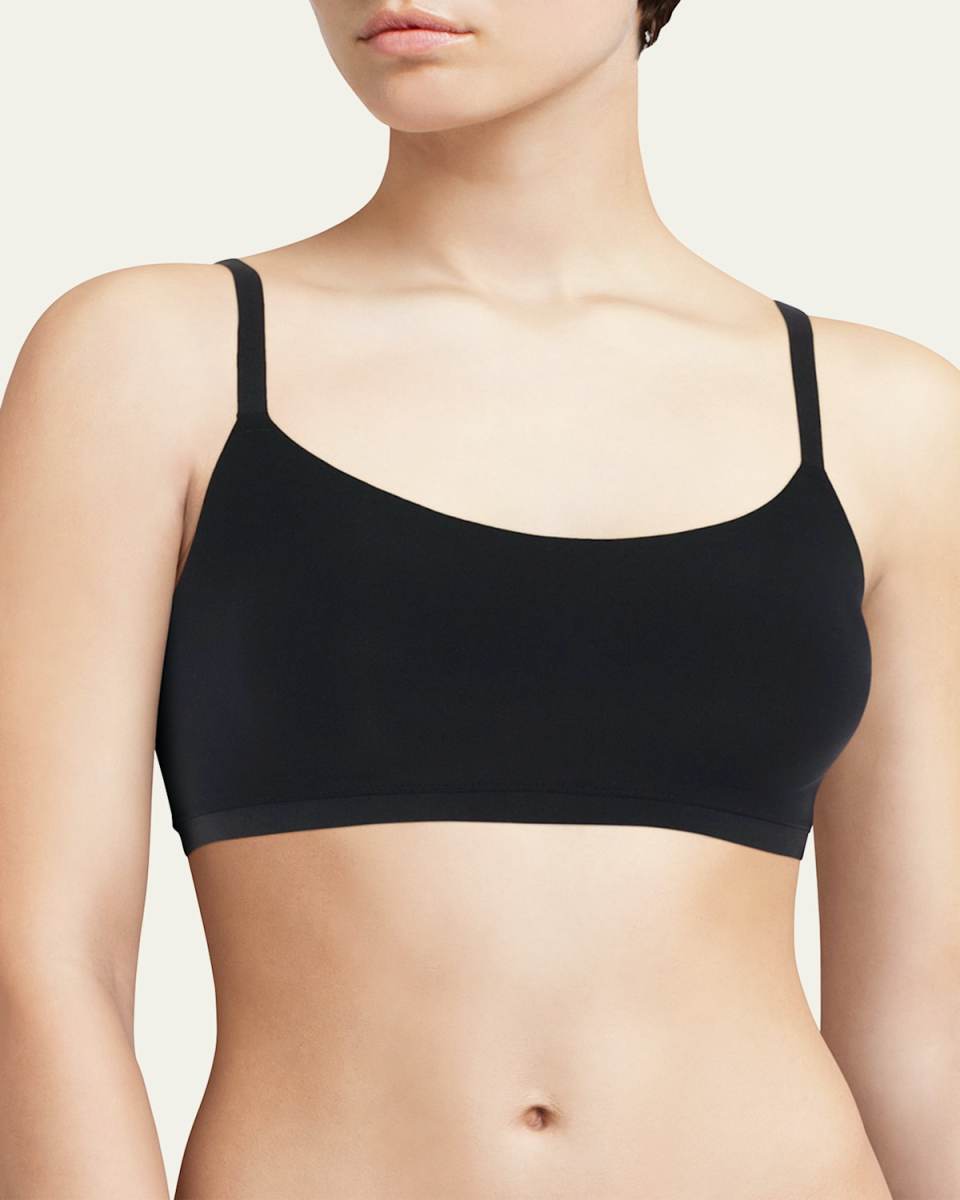 Soft Stretch Lace-Back Padded Bralette