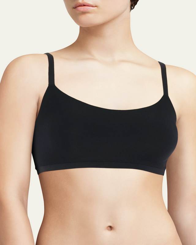 Soft Stretch Lace-Back Padded Bralette
