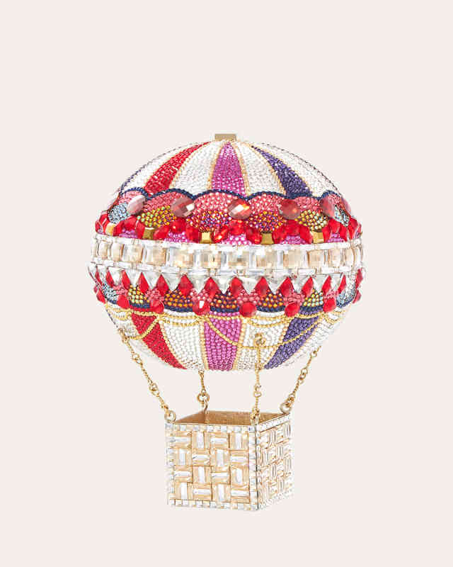 Savannah Hot Air Ballon Crystal Minaudiere