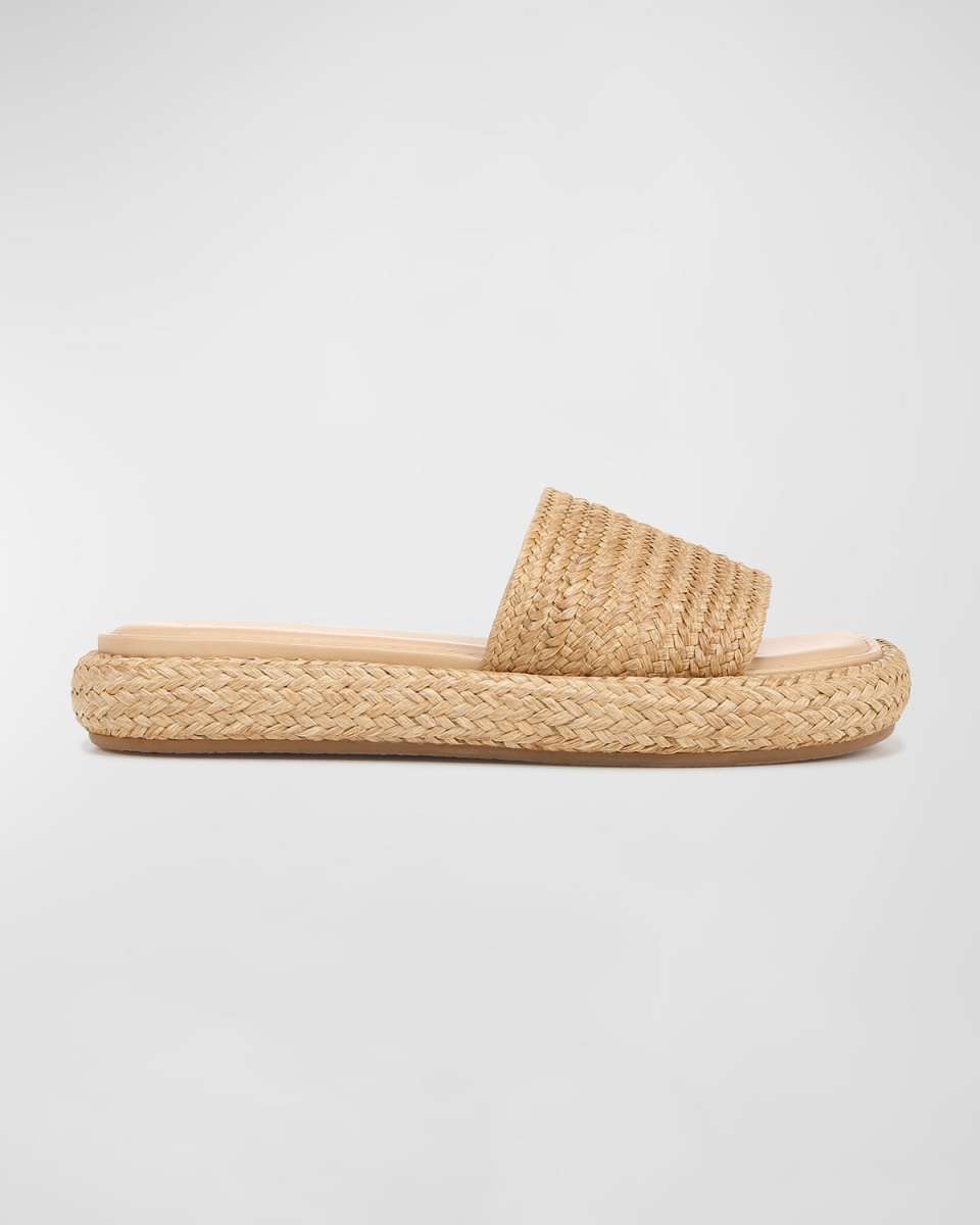 Eva Raffia Easy Slide Sandals