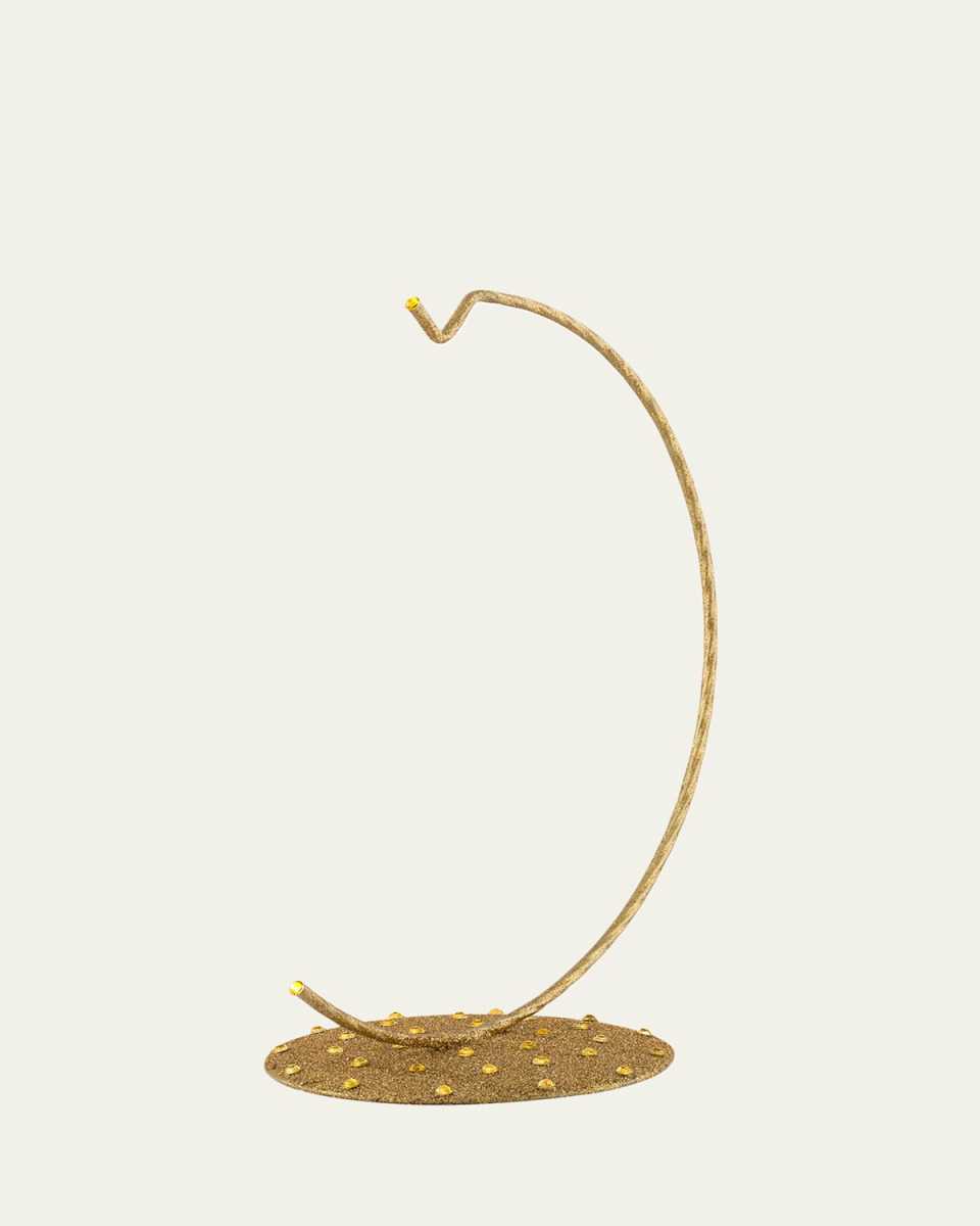Antique Gold Ornament Stand