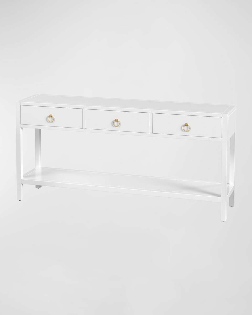 Lark 3-Drawer Console Table