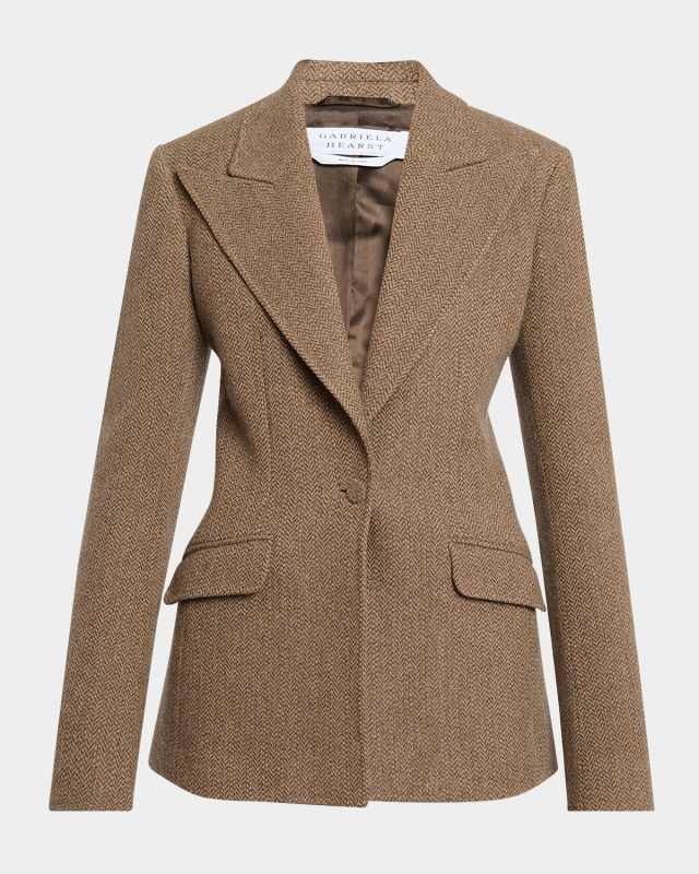 Leiva Single-Breasted Blazer
