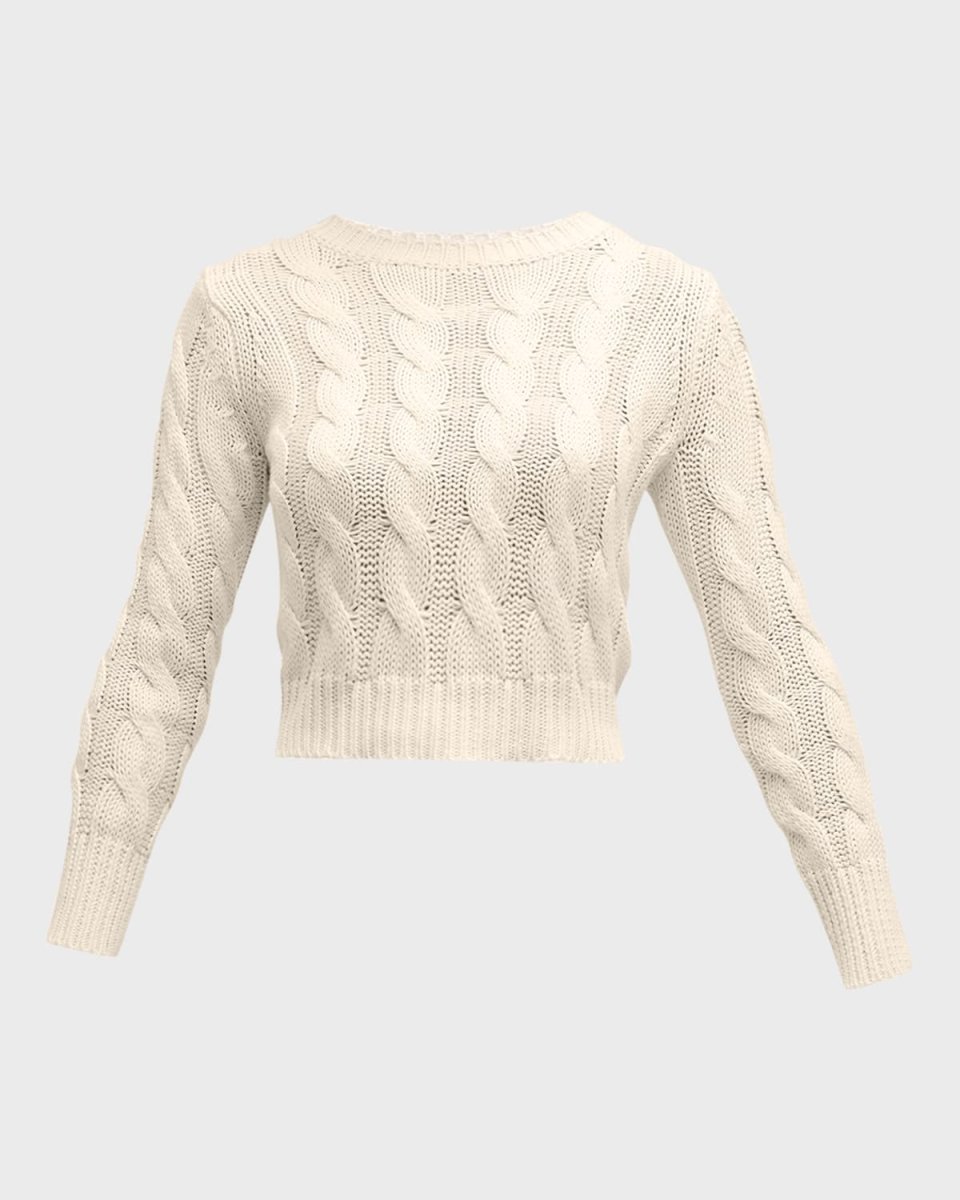 Sydney Cable-Knit Sweat