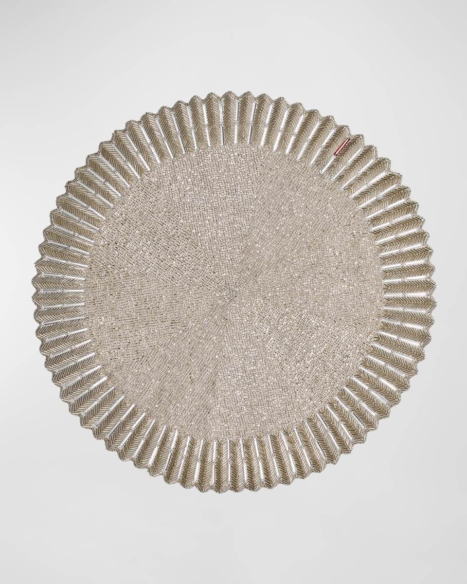 Etoile Silver Placemats, Set of 2