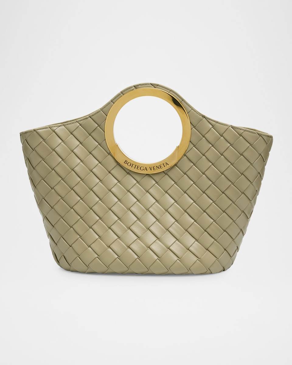 Picnic Small Leather Top-Handle Bag